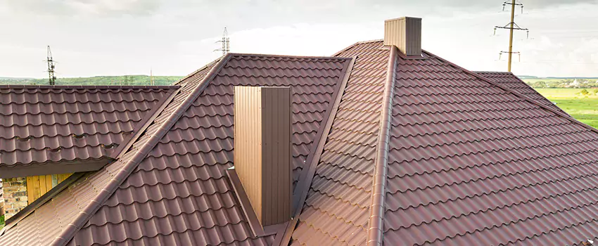 Residential Chimney Flashing Restoration in Randolph, MA