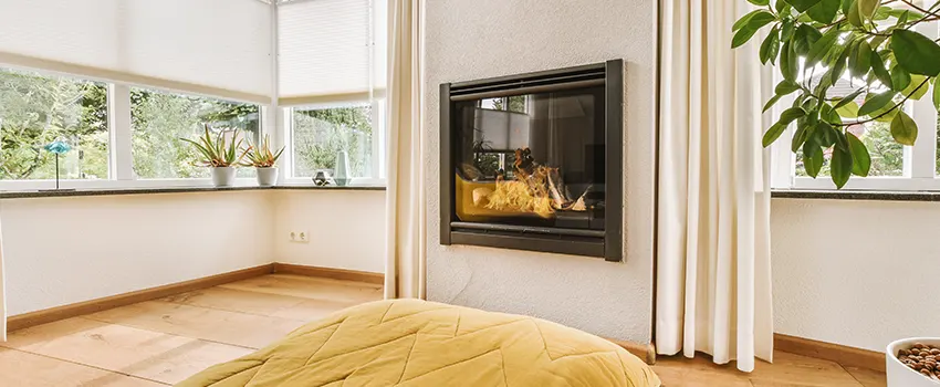 Residential Fireplace Ceramic Glass Installation in Randolph, MA