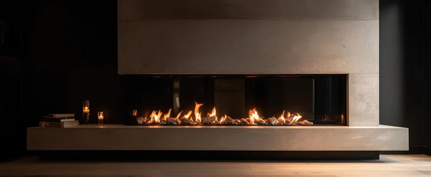 Gas Fireplace Ember Bed Design Services in Randolph, Massachusetts