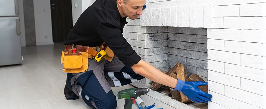 Fireplace Damaged Damper Frame Repair Services in Randolph, Massachusetts