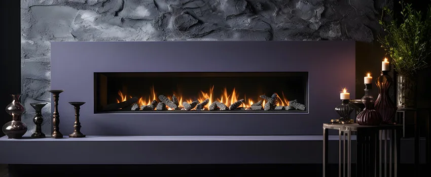 Ember Bed for Ventless Gas Fireplace in Randolph, MA